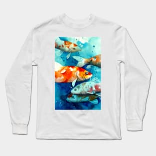 Koi In Motion Long Sleeve T-Shirt